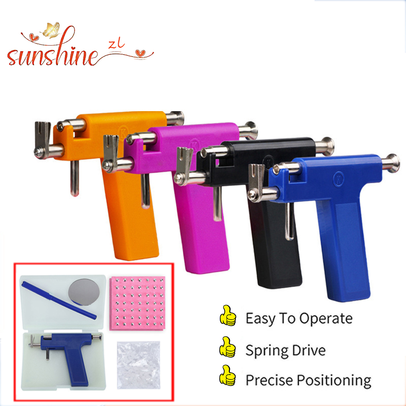 Body Jewelry Lot - Professional Ear Piercing Gun Tool Set