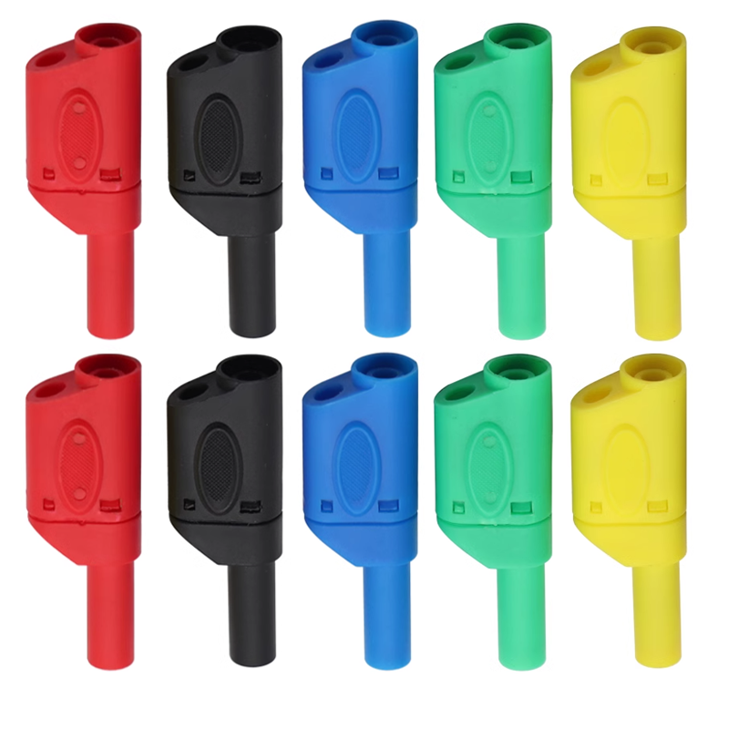 Body Jewelry 4 U - 10PCS 4mm Sheath Retractable Stackable Banana