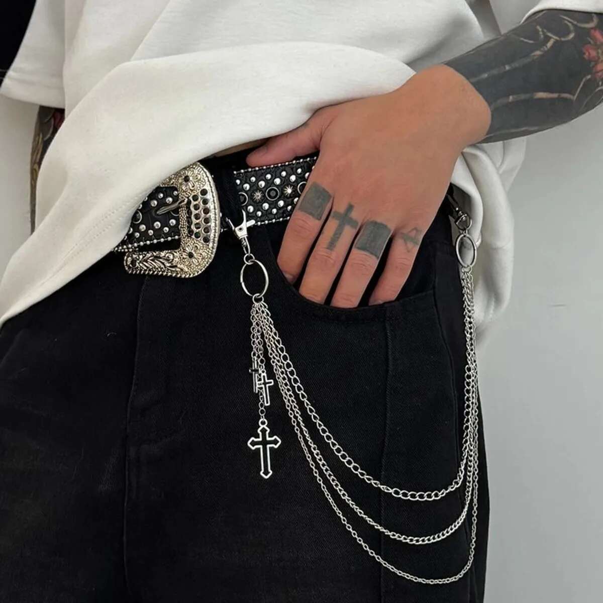 Ingemark Trendy Creative Cross - огляд і ціна Body Jewelry Men