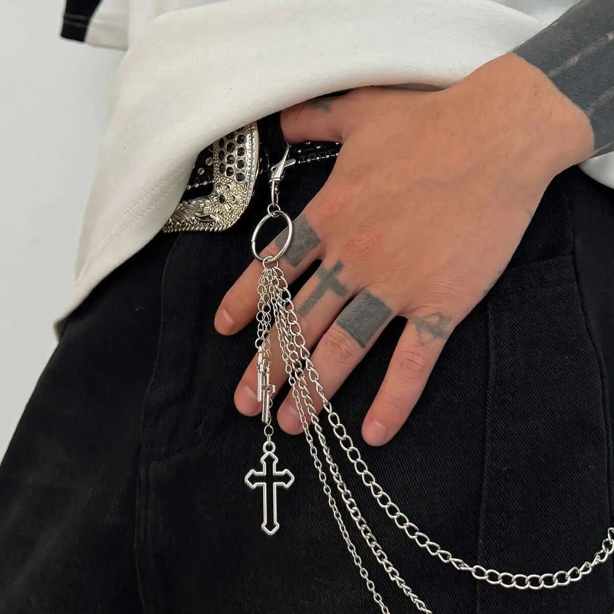 Ingemark Trendy Creative Cross - огляд і ціна Body Jewelry Men