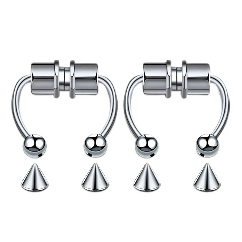 1/2/3Pcs Fake Magnetic Nose Ri - огляд і ціна Body Jewelry Nose Ring