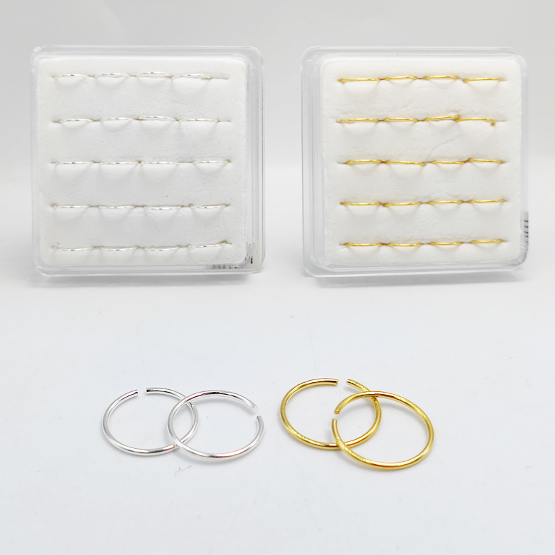 925 sterling silver Nose Ring  - огляд і ціна Body Jewelry Lot