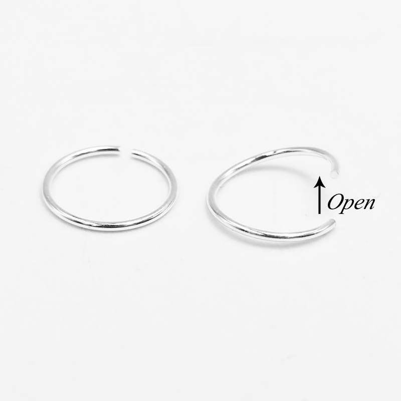 925 sterling silver Nose Ring  - огляд і ціна Body Jewelry Lot
