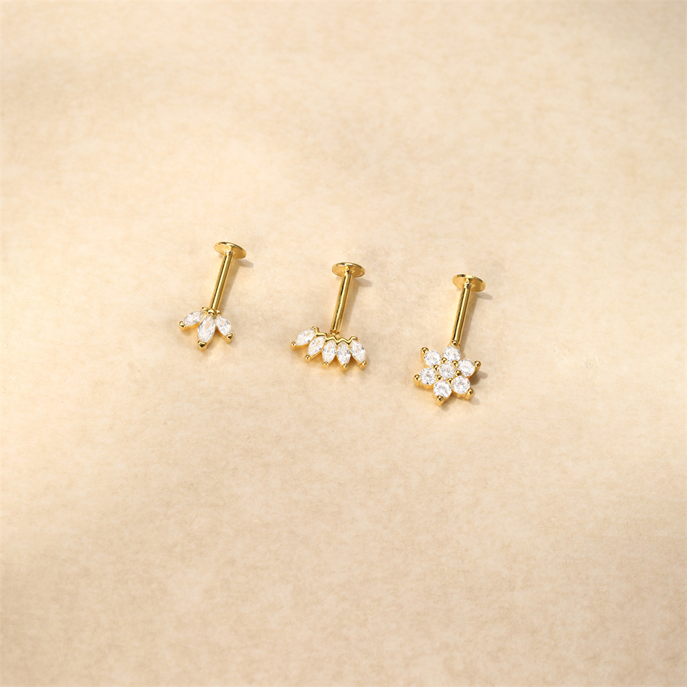 AIDE 925 Sterling Silver Earri - огляд і ціна Tragus Flat Back