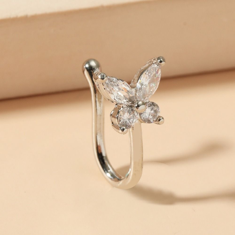 Rhinestone Butterfly Nose Ring - огляд і ціна Body Jewelry Nose Ring
