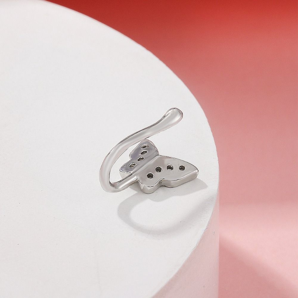 Rhinestone Butterfly Nose Ring - огляд і ціна Body Jewelry Nose Ring