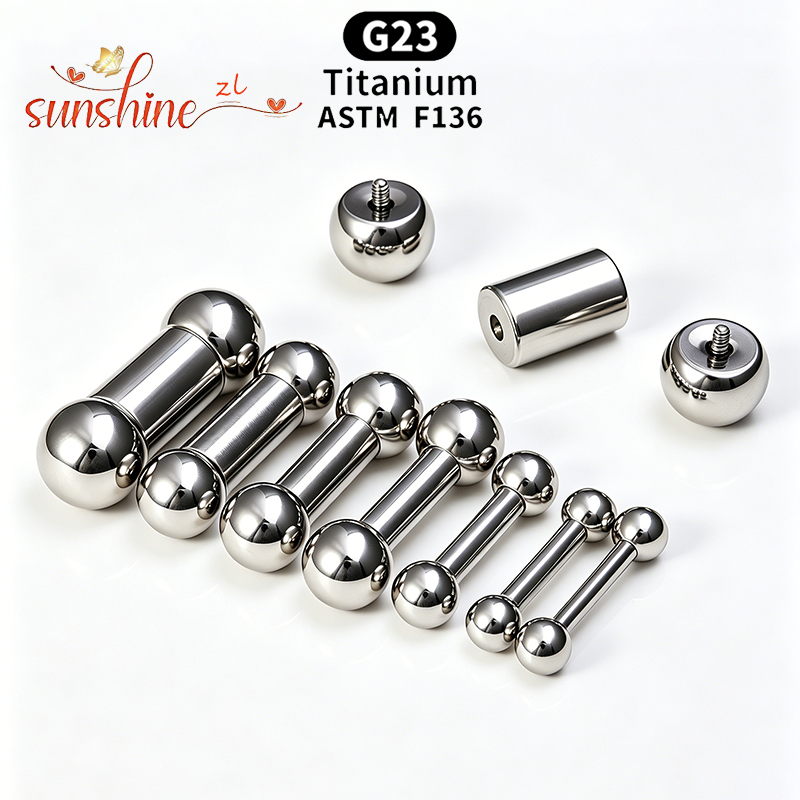 Implant Grade Titanium ASTM F1 - огляд і ціна Body Jewelry Internally Threaded