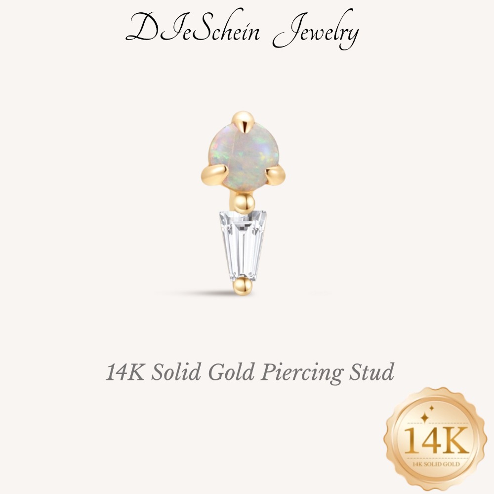 DIeSchein 14K Solid Gold Helix - огляд і ціна Tragus Flat Back