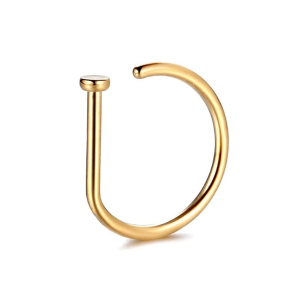 1PC Woman Man Fake Nose Rings  - огляд і ціна Body Jewelry Nose Ring