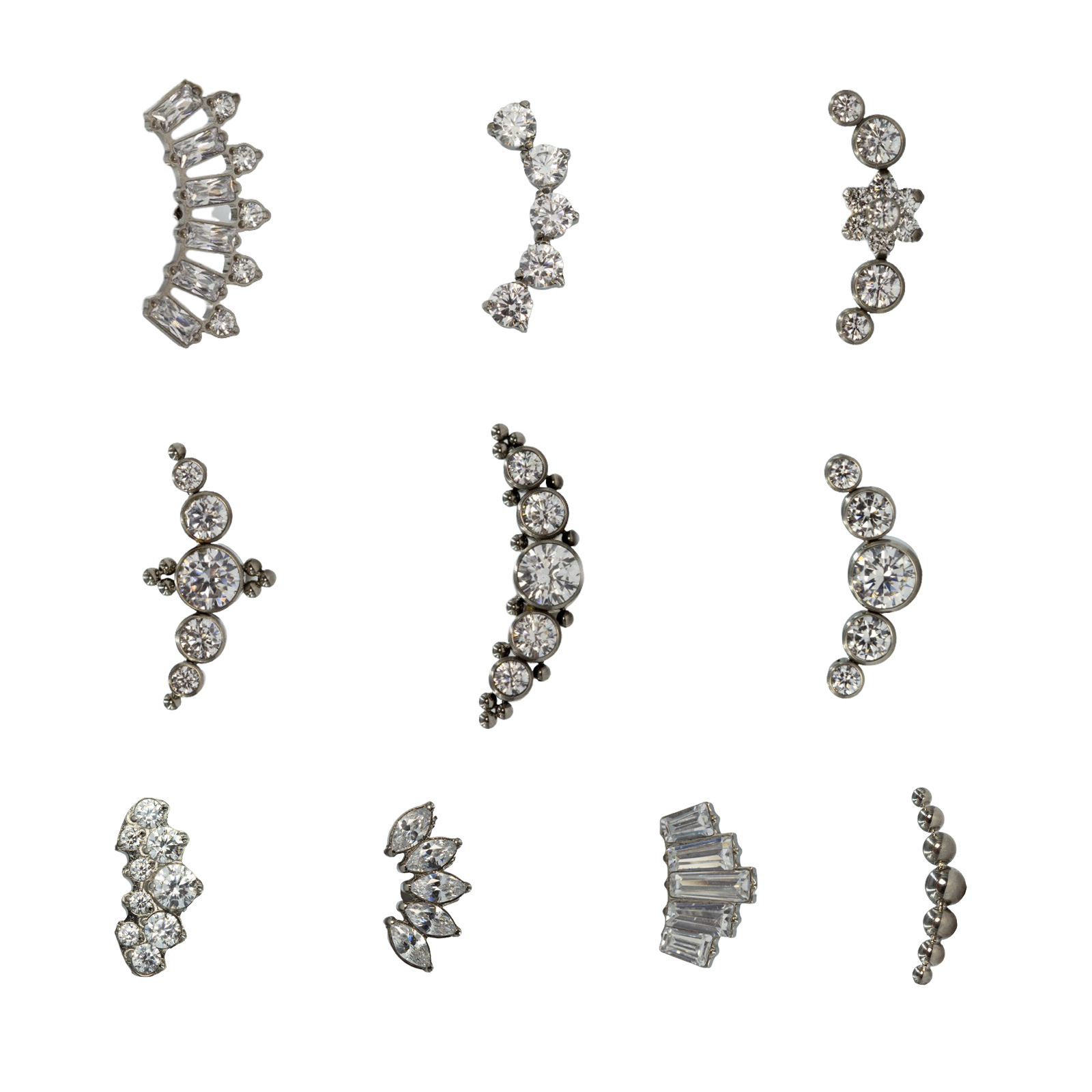 16G Implant Grade Titanium AST - огляд і ціна Body Jewelry Internally Threaded