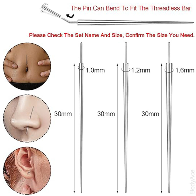 10 Pcs ASTM F136 Titanium Pier - огляд і ціна Body Jewelry Metal Types