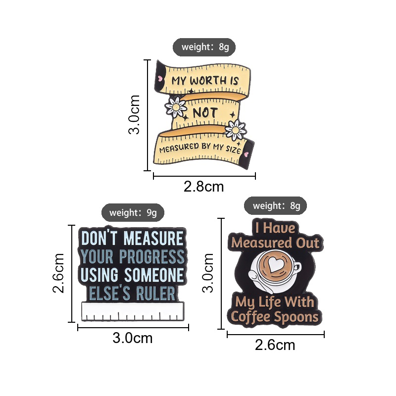 Body Positive Enamel Pins My W - огляд і ціна Body Jewelry Measurements