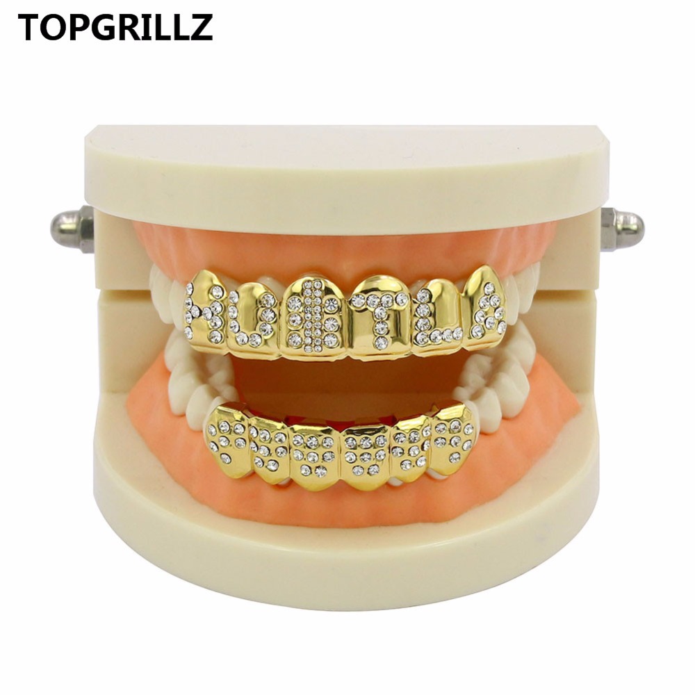 TOPGRILLZ Gold Color Plated Ic - огляд і ціна Body Jewelry Lot