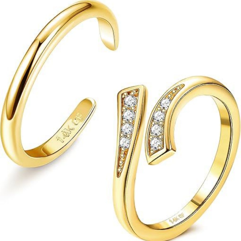 14K Gold-Plated Adjustable Zir - огляд і ціна Body Jewelry Lot