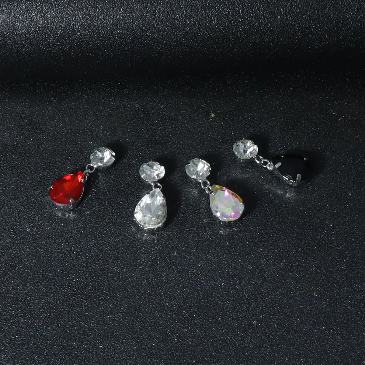 4 Pieces/Water Drop Type Belly - огляд і ціна Body Jewelry Metal Types