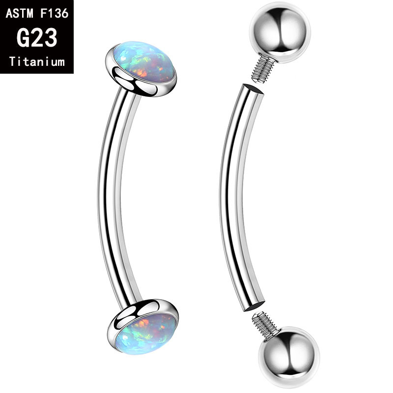 5 Pcs/Lot ASTM F136 Titanium I - огляд і ціна Body Jewelry Internally Threaded