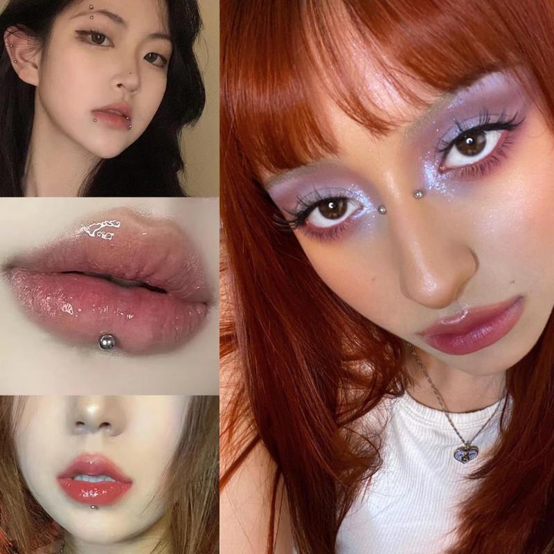 321pcs Non Piercing Lip Studs  - огляд і ціна Body Jewelry Nose Ring