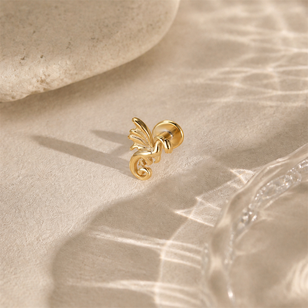 CANNER 925 Sterling Silver Fly - огляд і ціна Body Jewelry Internally Threaded