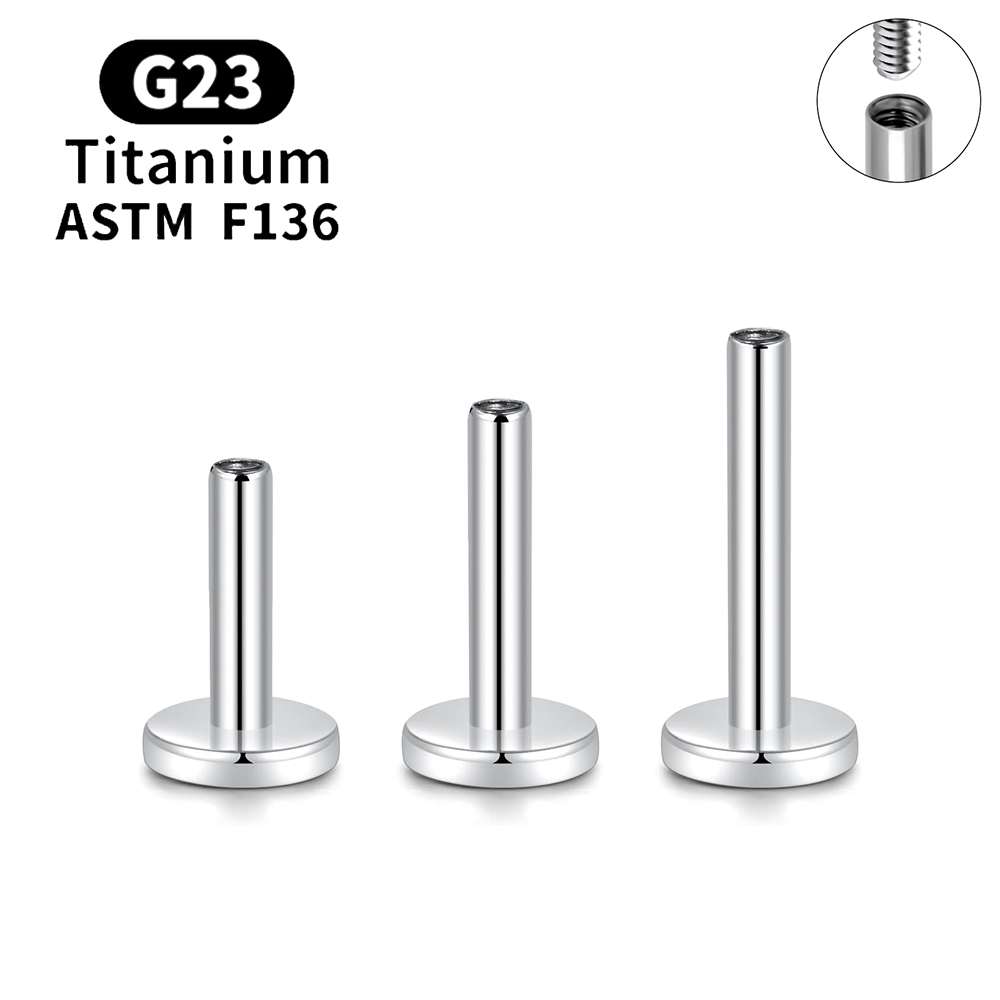10PCS G23 Titanium Piercing In - огляд і ціна Body Jewelry Internally Threaded