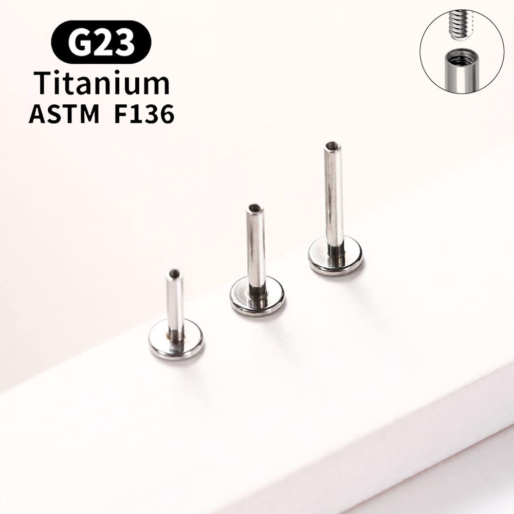 10PCS G23 Titanium Piercing In - огляд і ціна Body Jewelry Internally Threaded