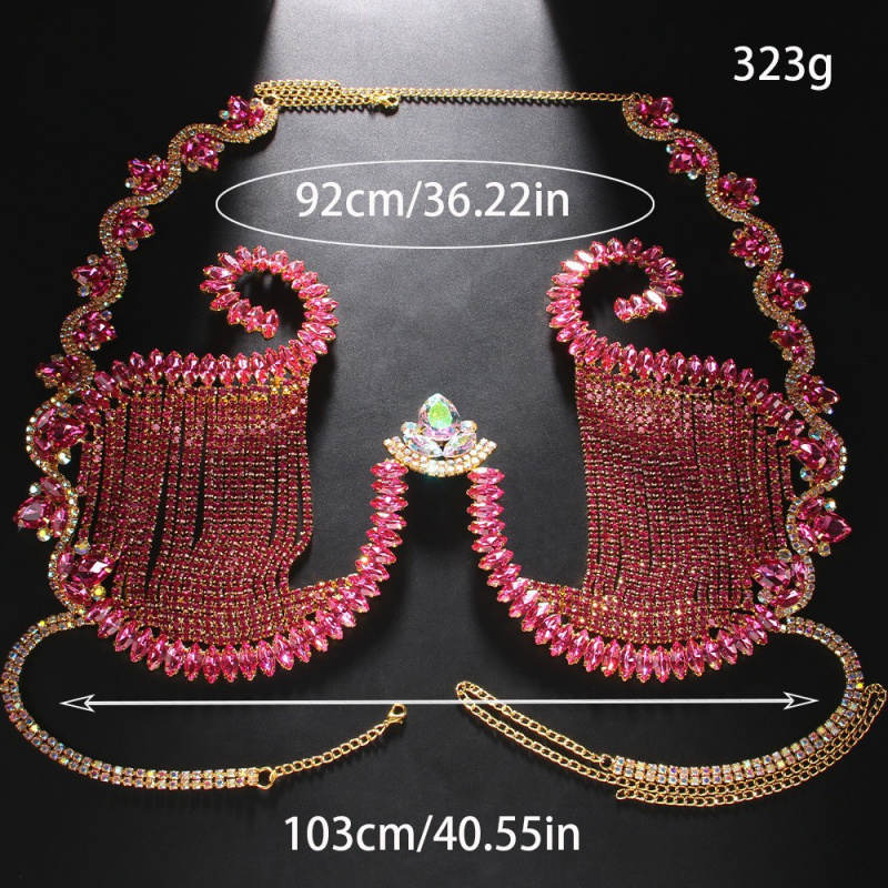 Women Body Chest Chain Sexy To - огляд і ціна Body Jewelry Metal Types