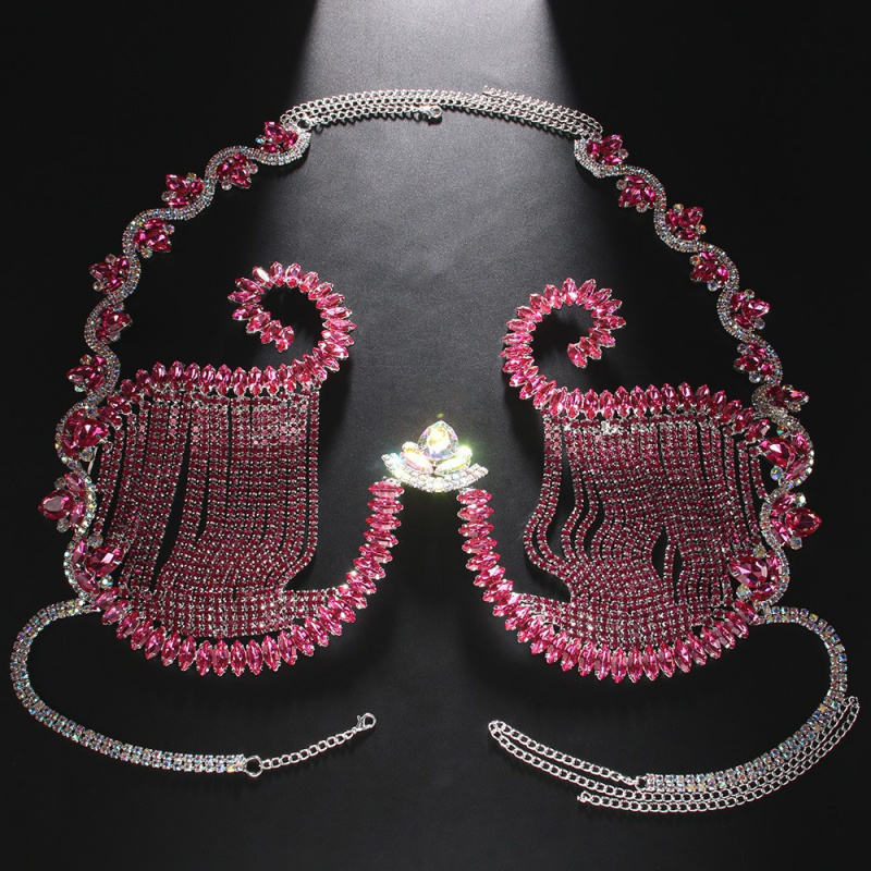 Women Body Chest Chain Sexy To - огляд і ціна Body Jewelry Metal Types