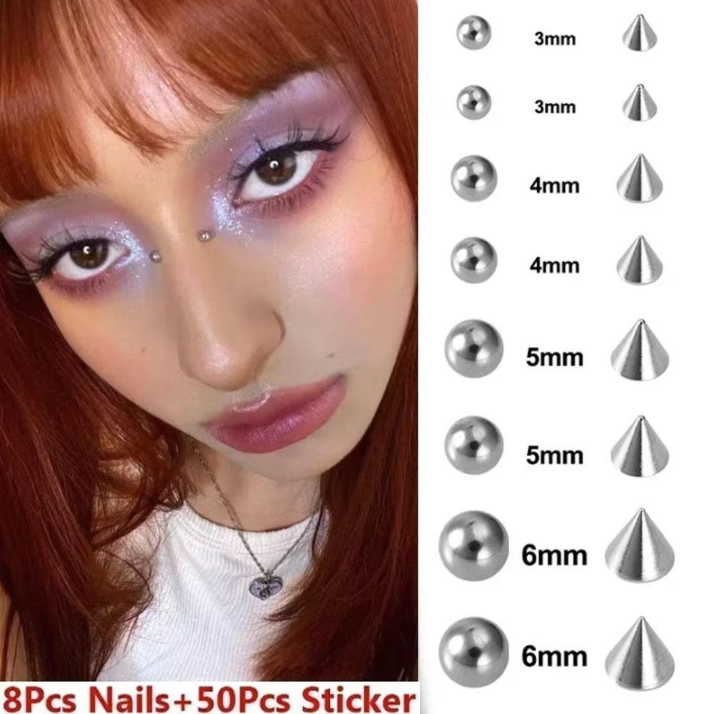 58-180pcs Set Non Piercing Lip - огляд і ціна Body Jewelry Nose Ring