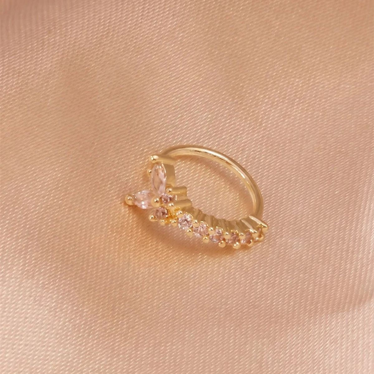 1PC Y - Shape Design No Pierci - огляд і ціна Body Jewelry Nose Ring