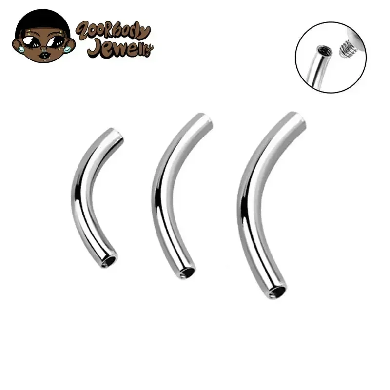 10 Pcs/Lot ASTM F136 Titanium  - огляд і ціна Body Jewelry Internally Threaded