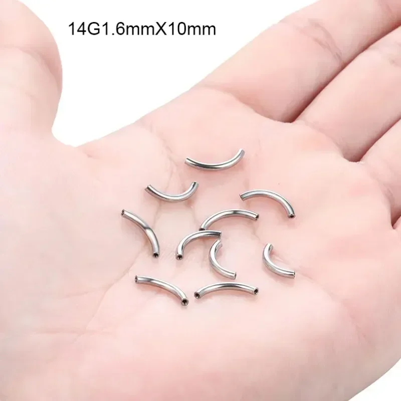 10 Pcs/Lot ASTM F136 Titanium  - огляд і ціна Body Jewelry Internally Threaded