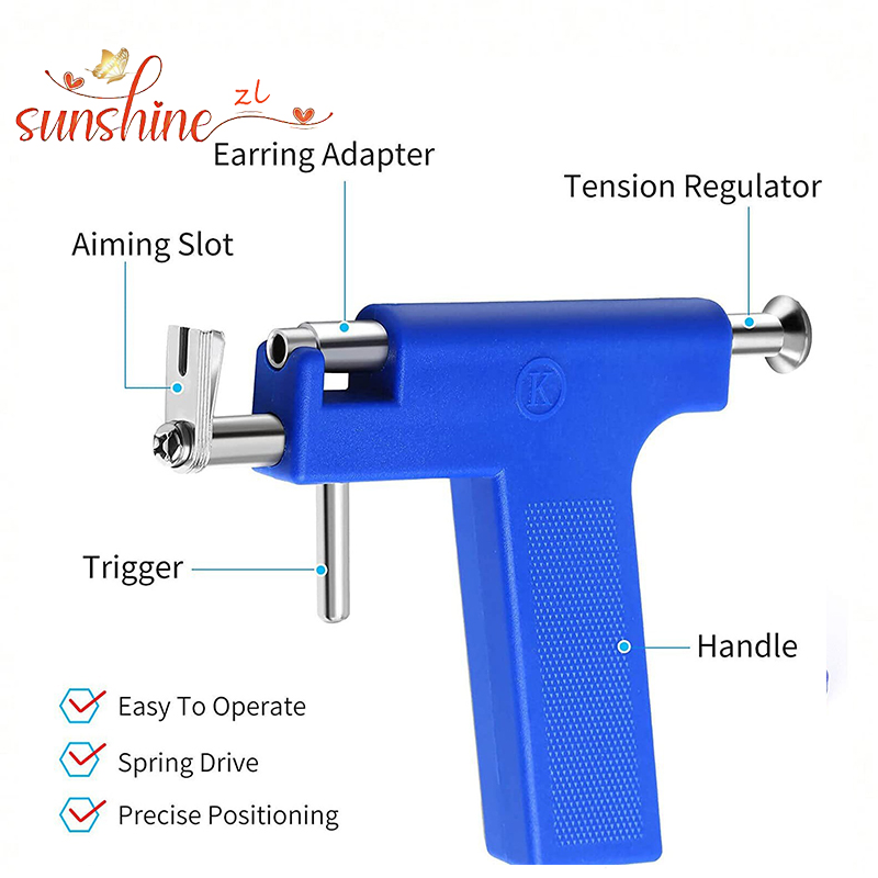 Professional Ear Piercing Gun  - огляд і ціна Body Jewelry Lot