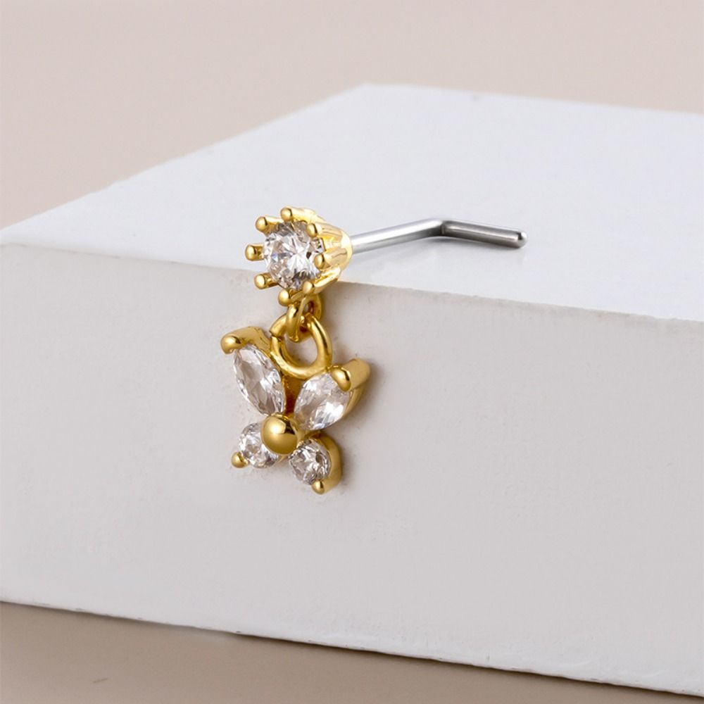 Stainless Steel Piercing Nose  - огляд і ціна Body Jewelry Nose Ring