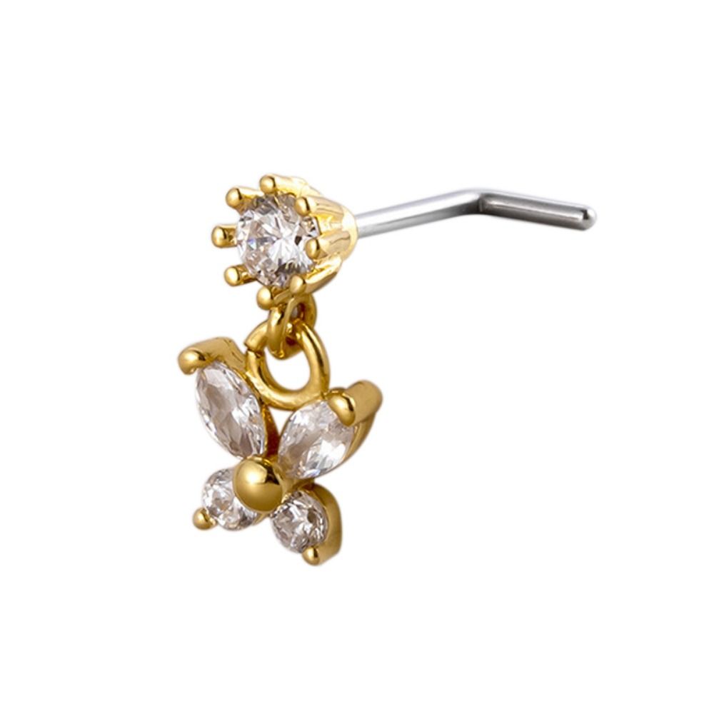 Stainless Steel Piercing Nose  - огляд і ціна Body Jewelry Nose Ring