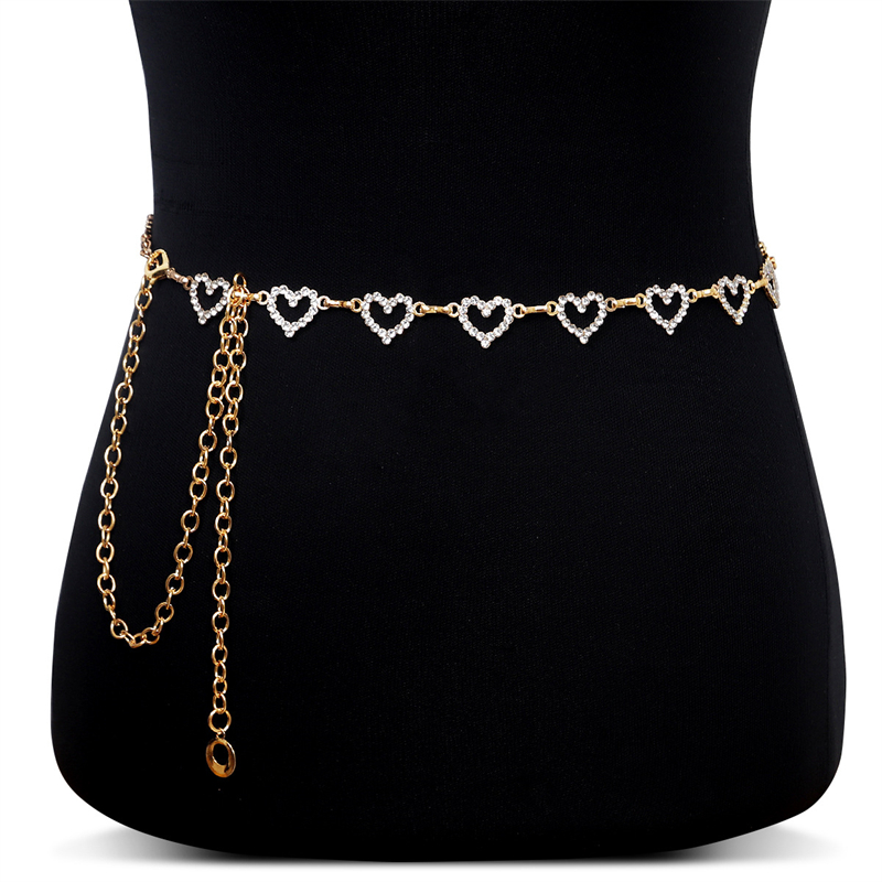 Fashion Rhinestone Heart Waist - огляд і ціна Qualiti Body Jewelry