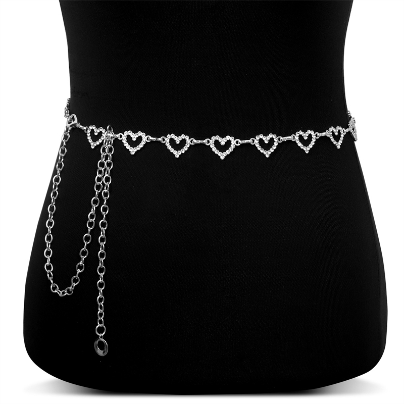 Fashion Rhinestone Heart Waist - огляд і ціна Qualiti Body Jewelry