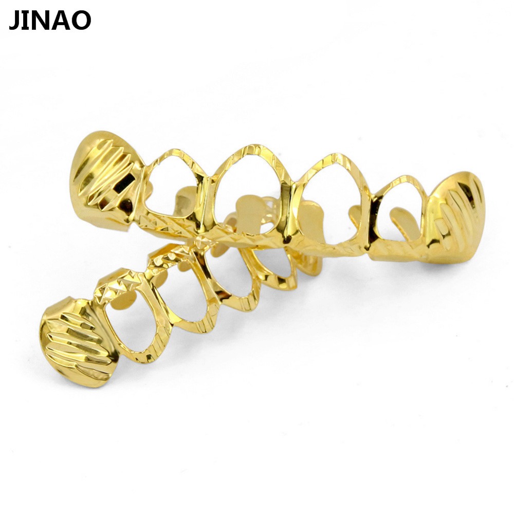 JINAO New Fit D-Cut Grillz Set - огляд і ціна Body Jewelry Lot