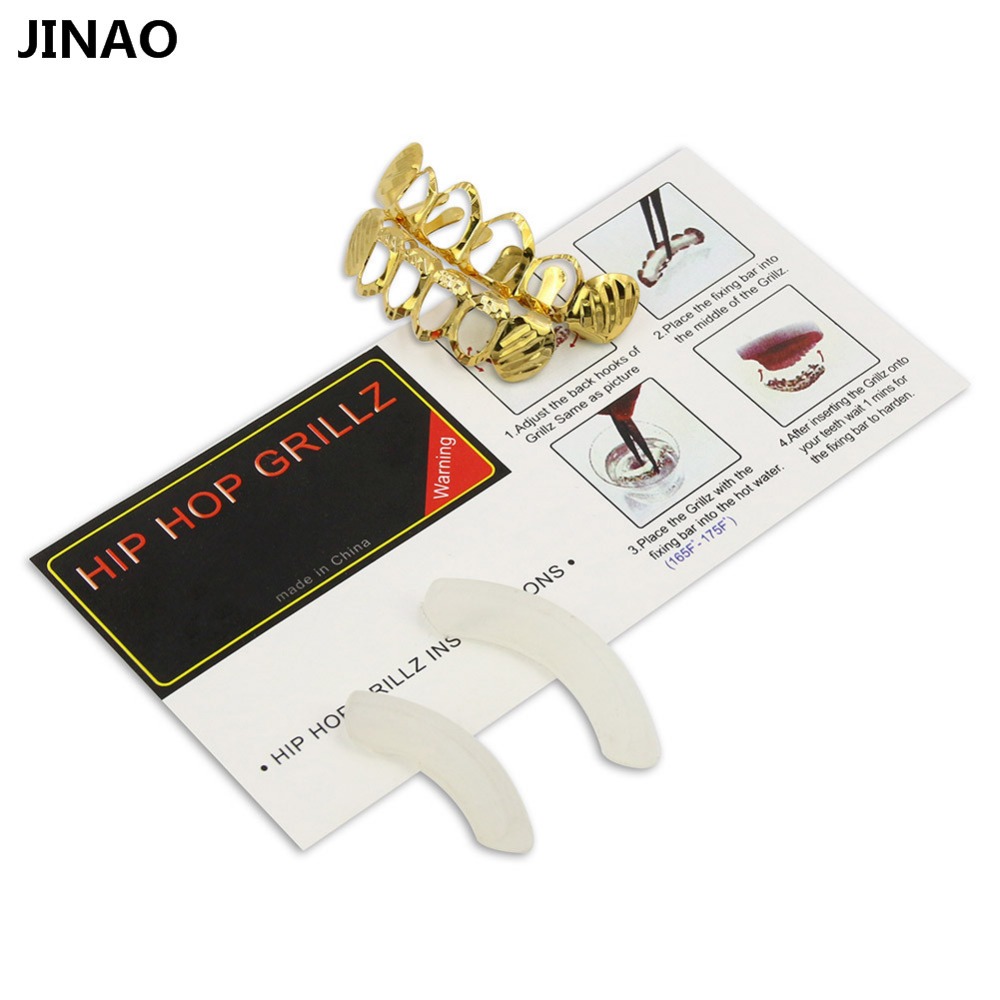 JINAO New Fit D-Cut Grillz Set - огляд і ціна Body Jewelry Lot
