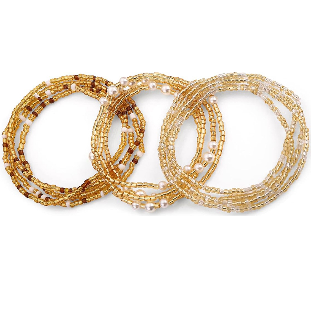 Waist Beads for Women Belly Be - огляд і ціна Body Jewelry Lot