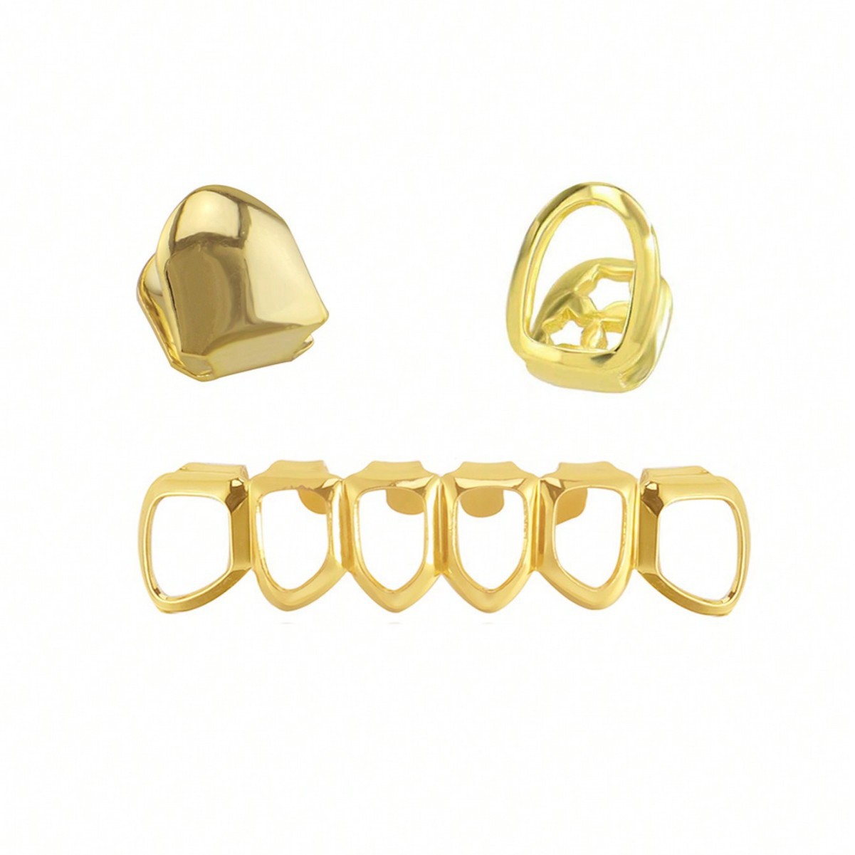 Hot Sale Six-Hollowed-Out Flat - огляд і ціна Body Jewelry Lot