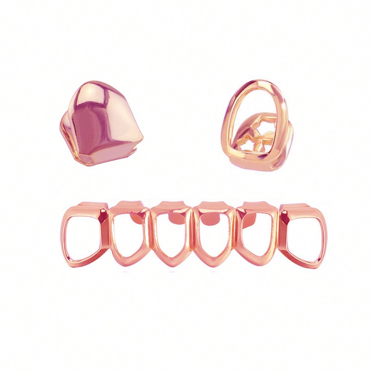 Hot Sale Six-Hollowed-Out Flat - огляд і ціна Body Jewelry Lot