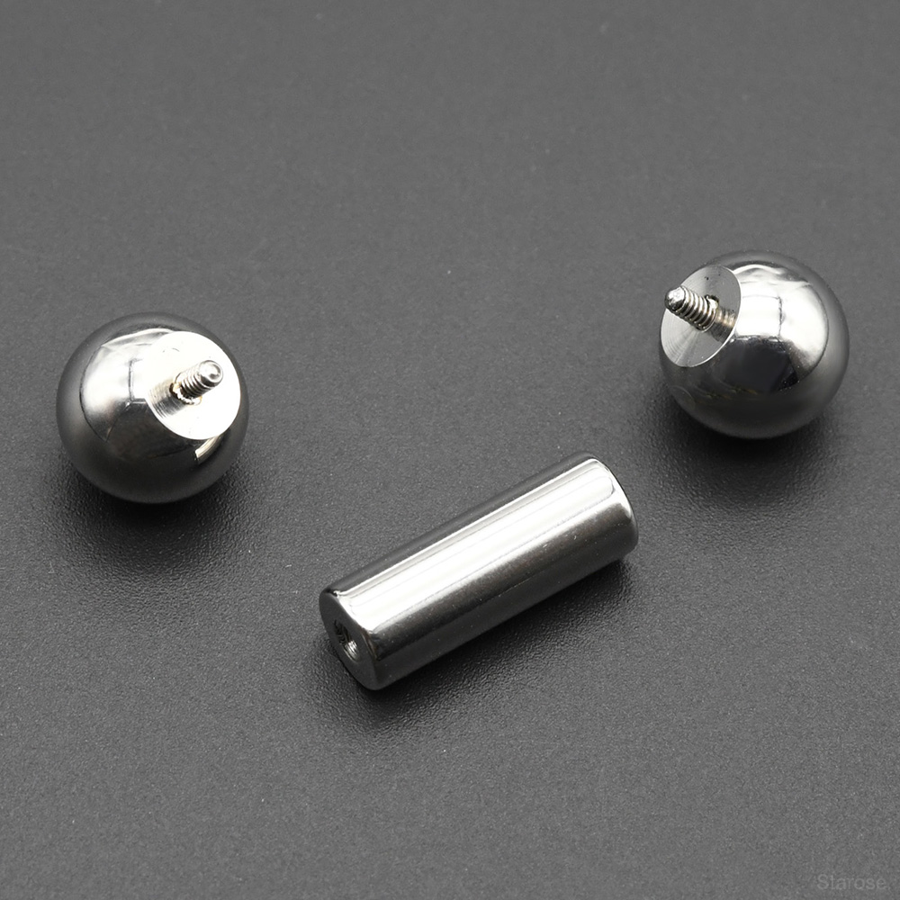 1Pc 12G-00G Stainless Steel St - огляд і ціна Body Jewelry Internally Threaded