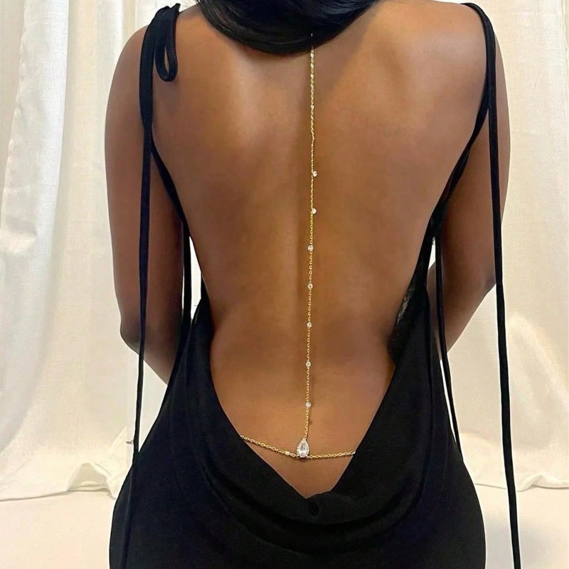 Bride Backless Rhinestone Wate - огляд і ціна Qualiti Body Jewelry