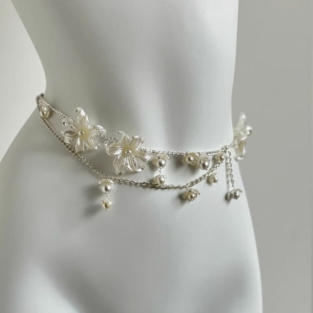 Fashion Elegant Pearl Waist Ch - огляд і ціна Qualiti Body Jewelry