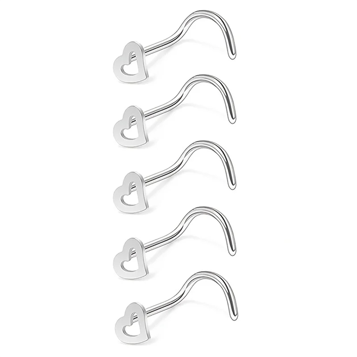 EVISPOL 5Pcs Fashion Hollow He - огляд і ціна Body Jewelry Metal Types
