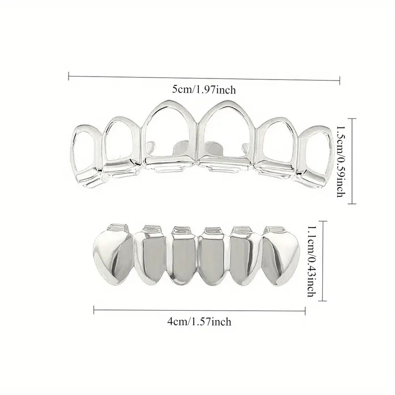 A Set Of Fashionable Six-Tooth - огляд і ціна Body Jewelry Lot