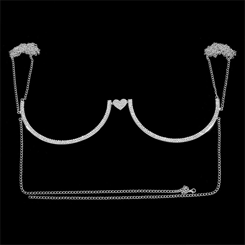 Stonefans Heart Rhinestone Che - огляд і ціна Qualiti Body Jewelry