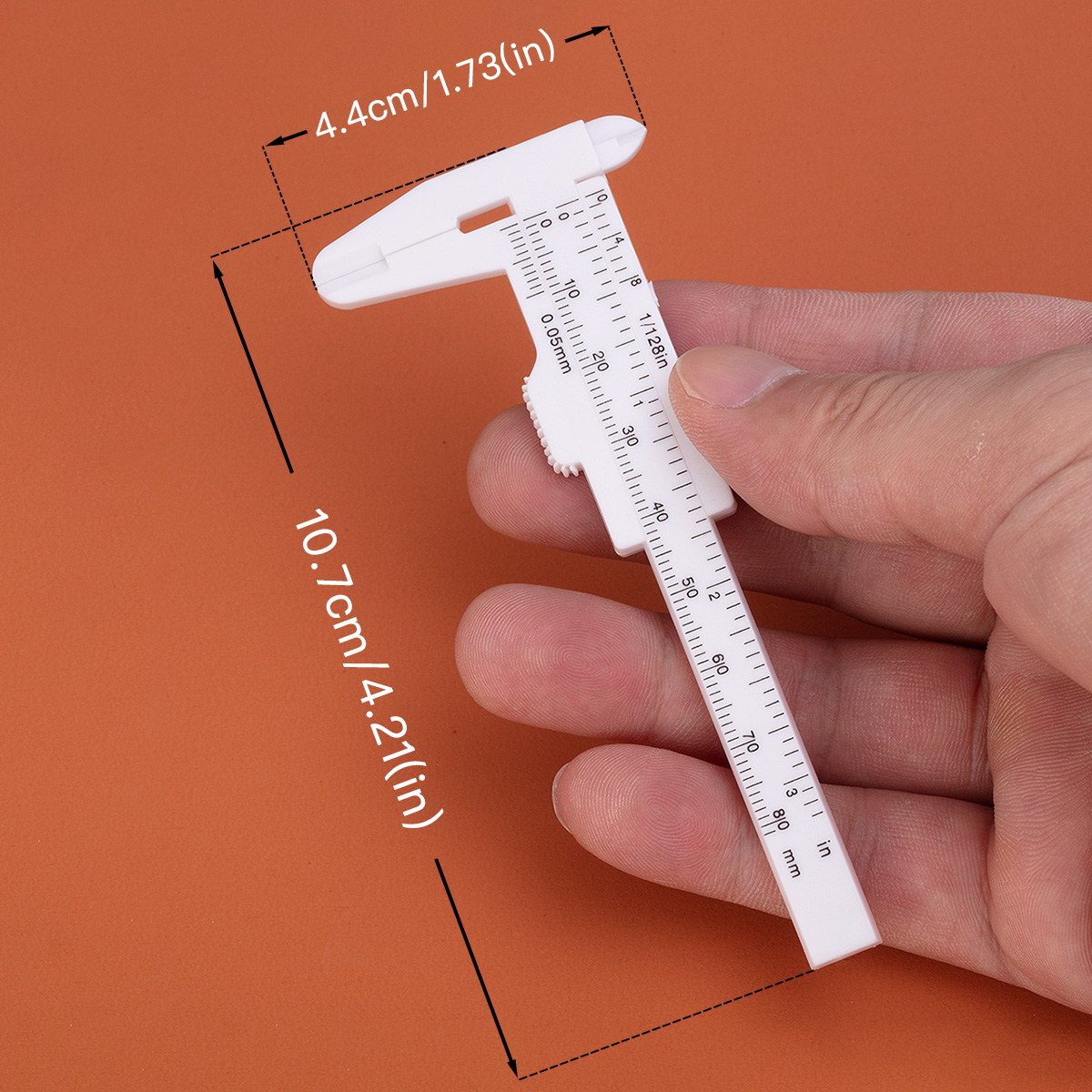 0-80mm Sliding Vernier Caliper - огляд і ціна Body Jewelry Measurements