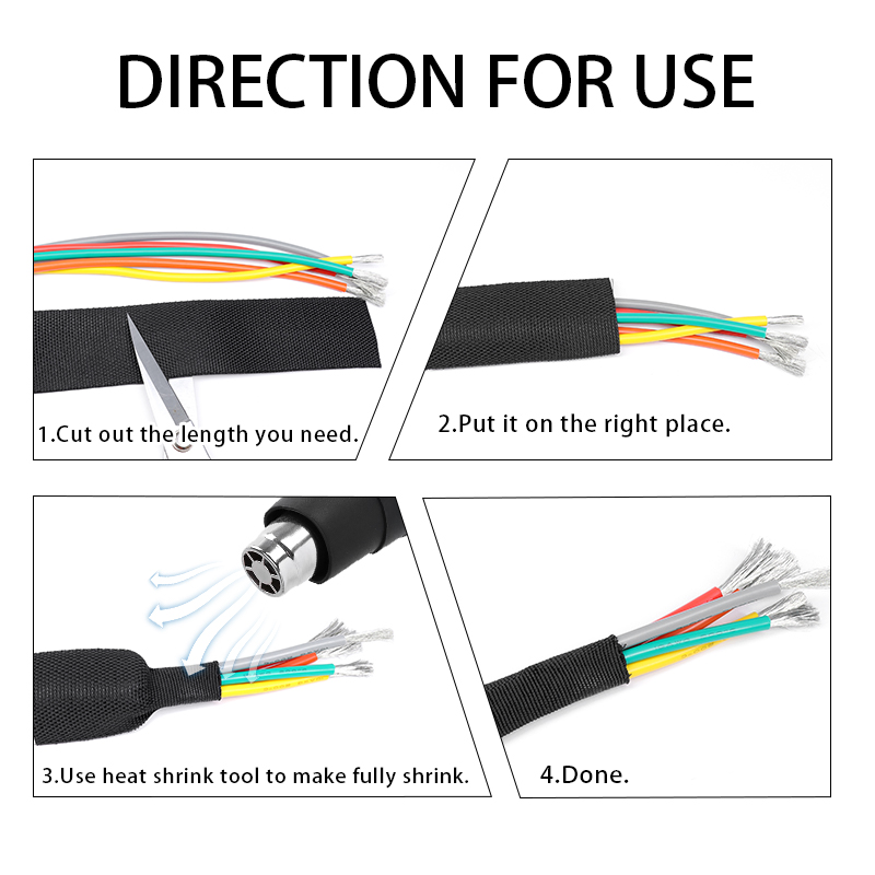 PET Braided Cable Sleeve Heat  - огляд і ціна Body Jewelry 4 U
